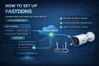 How to Set Up FastDDNS by Changing DNS Settings on Your Device
